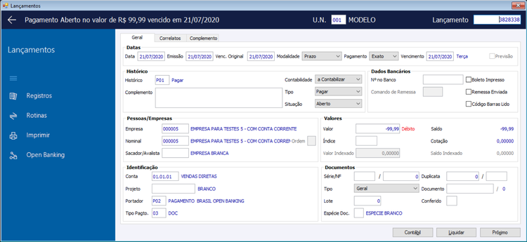 Lançamento_Parcial_Segunda_2Regra