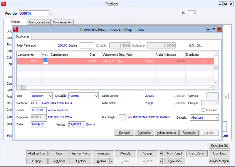 Arquivo:Lançamentos Financeiros Oficiais Gerados no Pedido 1.png