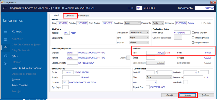 LancLiquidacaoParcial