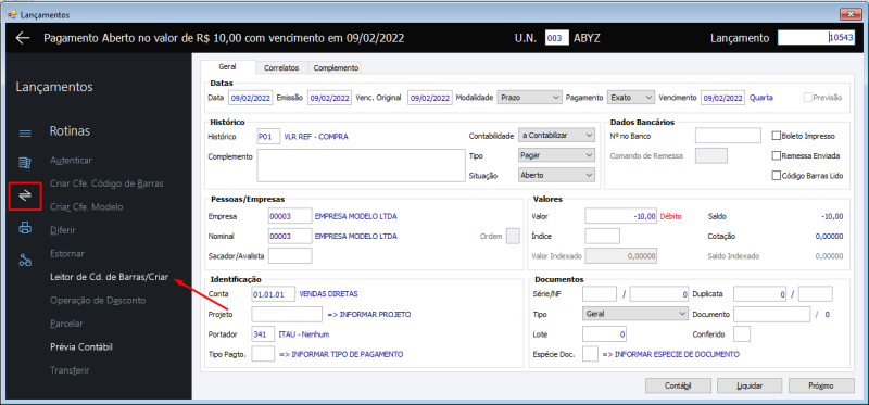 Arquivo:Lancamento Financeiro Itau.png