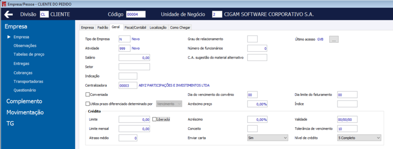 Arquivo:Liberação de Crédito na Efetivação de Pedidos 1.png