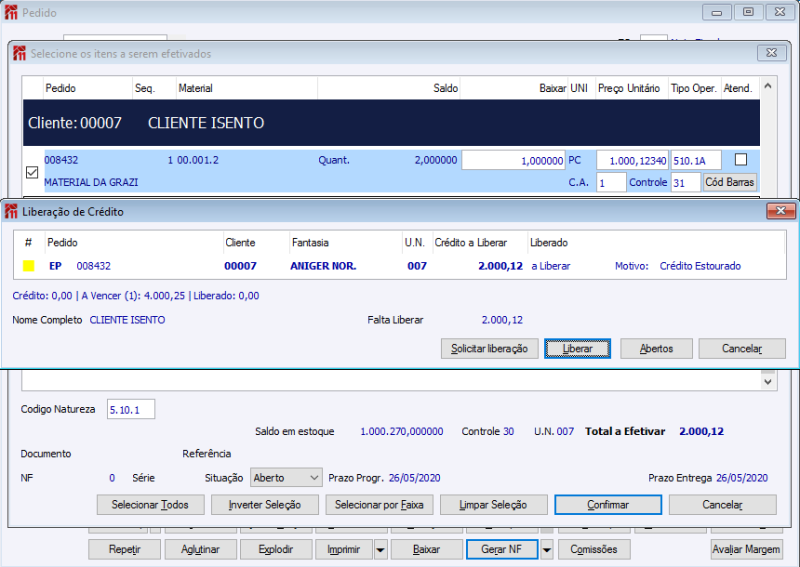 Arquivo:Liberação de Crédito na Efetivação de Pedidos 4.png