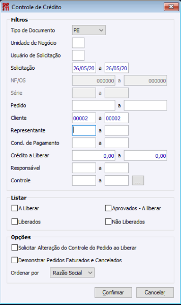 Arquivo:Liberação de Crédito na Efetivação de Pedidos 5.png