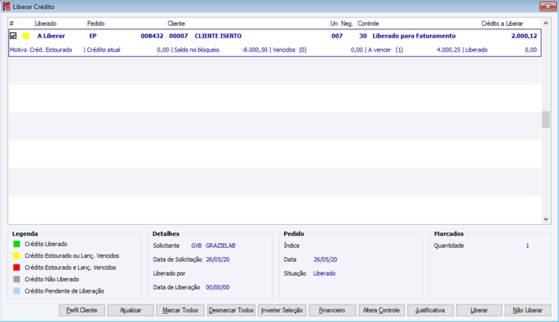 Arquivo:Liberação de Crédito na Efetivação de Pedidos 7.png