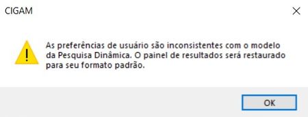 Mensagem da Pesquisa Dinâmica