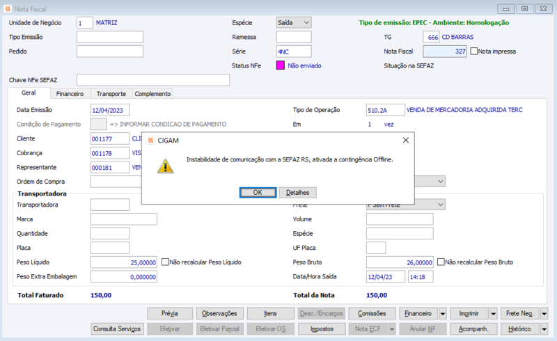 Arquivo:Mensagem Ativada Contingencia NFCe.png