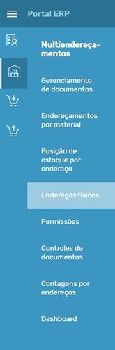 Menu ME Endereços Fisicos