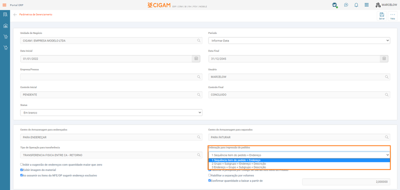 Arquivo:Menu ME Gerenciamento de Documentos Ordenação impressão.jpeg