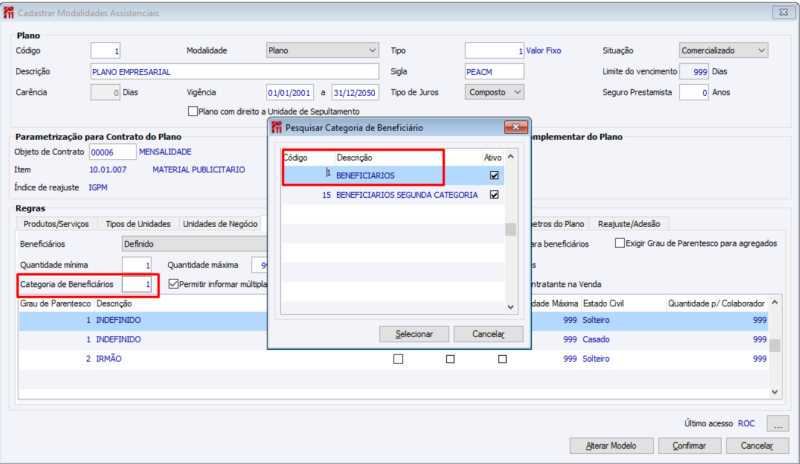 Arquivo:Modalidades Assistenciais Guia Beneficiarios Campo Cat Benef tela 2.png