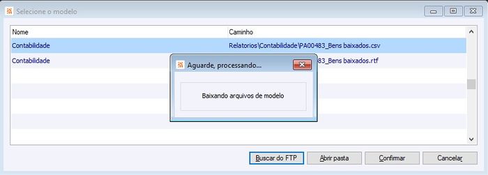Modelo Relatório FTP