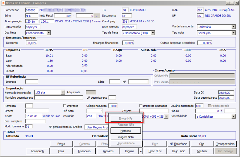 Arquivo:NFEntradaEnviarNFInativo.png