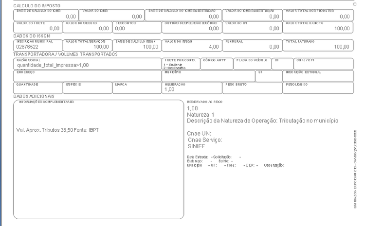 NFSe Nota Fiscal de Servico Eletronica 129.png