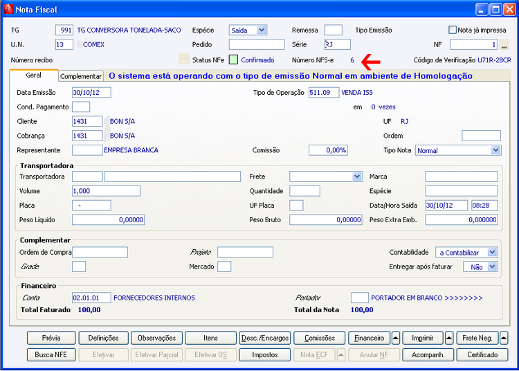 NFSe Nota Fiscal de Servico Eletronica 96.png