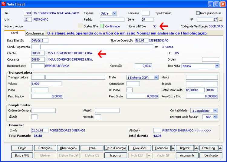 NFSe Nota Fiscal de Servico Eletronica 99.png