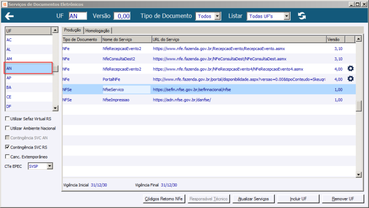 NFSe Servicos Documentos Eletronicos