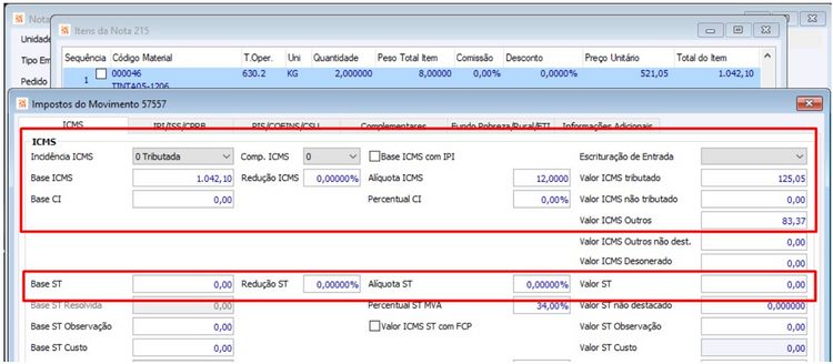 Devolução de Entrada