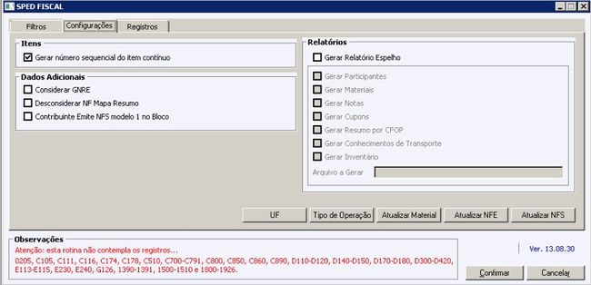 Notas Fiscais débito e crédito de ICMS de diferencial de alíquota RS