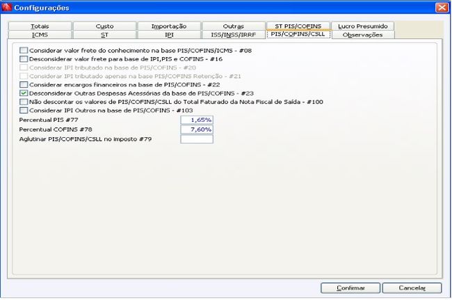 Notas Fiscais de Importação