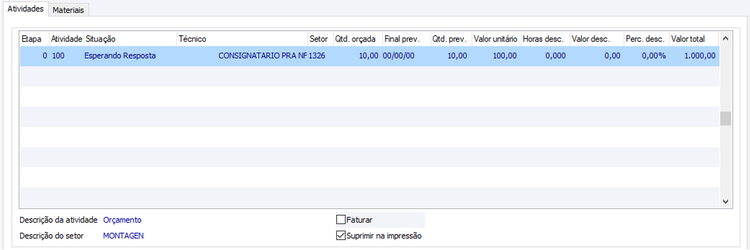 Orçamento GS