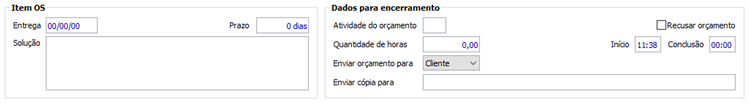 Orçamento GS