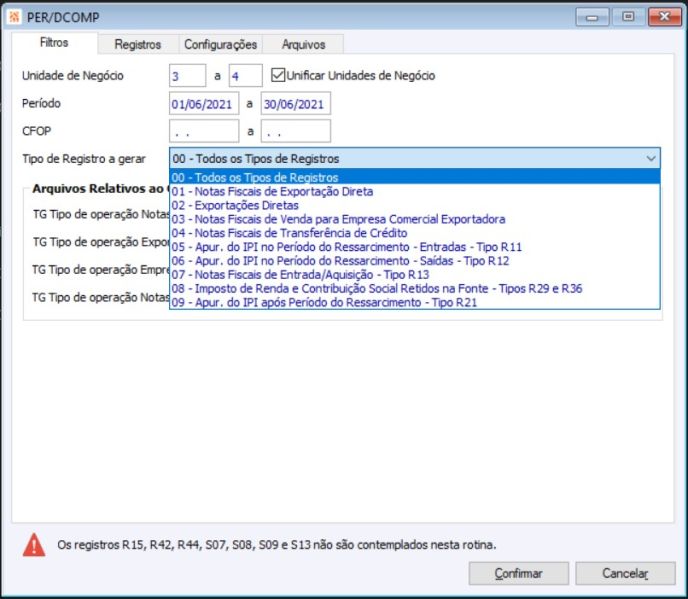 Arquivo:PERDCOMP TIPOSREGISTROS.png