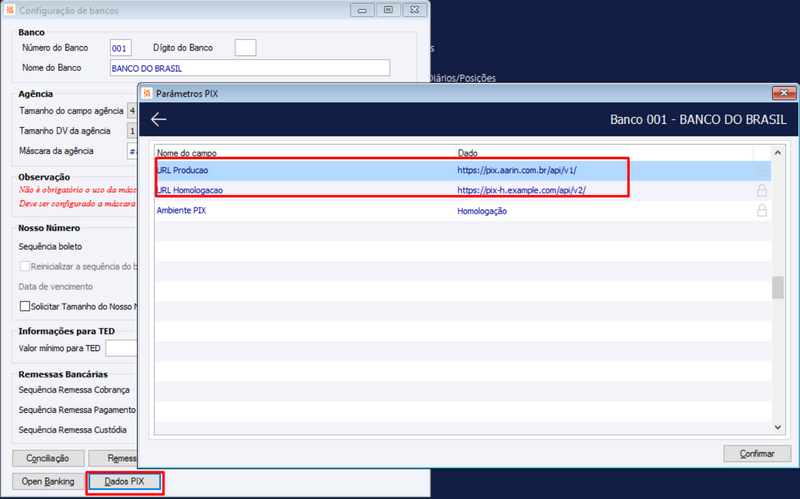 Arquivo:Parametros PIX Configuracao Bancos Dinamico.png