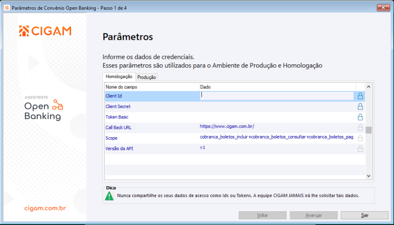 Arquivo:Parametros de Convenio Open Banking SICOOB.png