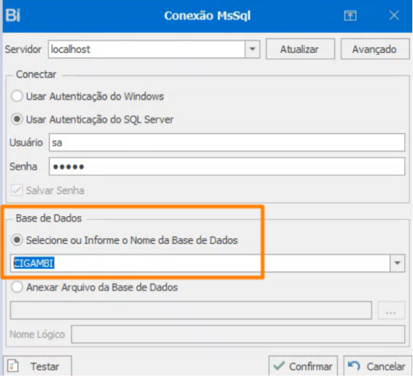 passo a passo instalação BI CIGAM15