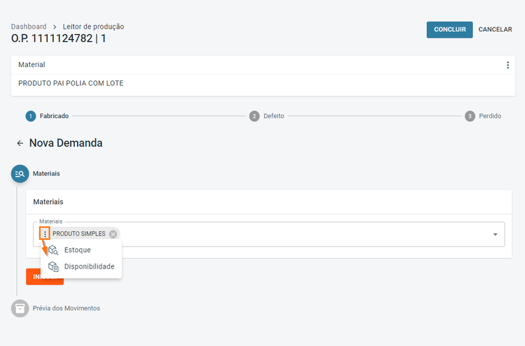Portal Indústria Editar Demandas