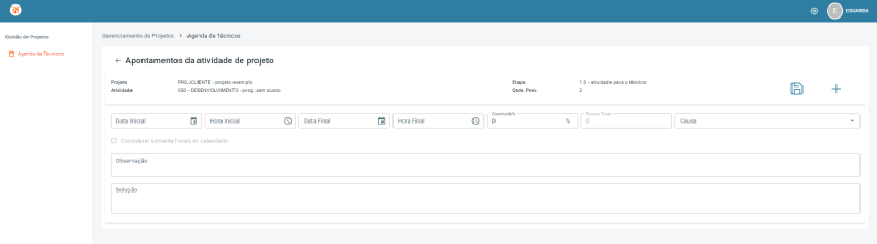Arquivo:Portal Projetos Tela Apontamentos Atividade Projeto.png