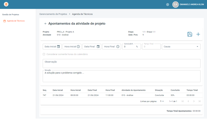 Arquivo:Portal Projetos Tela Apontamentos Atividade Projeto Apos Novo.png
