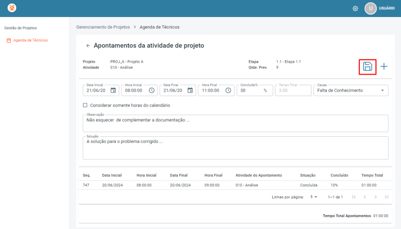 Arquivo:Portal Projetos Tela Apontamentos Atividade Salvar Edicao.png