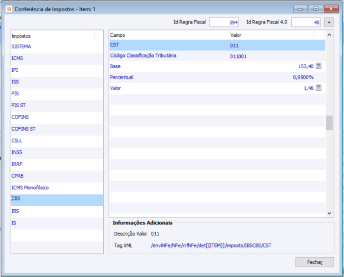 PN Itens Impostos 4.0
