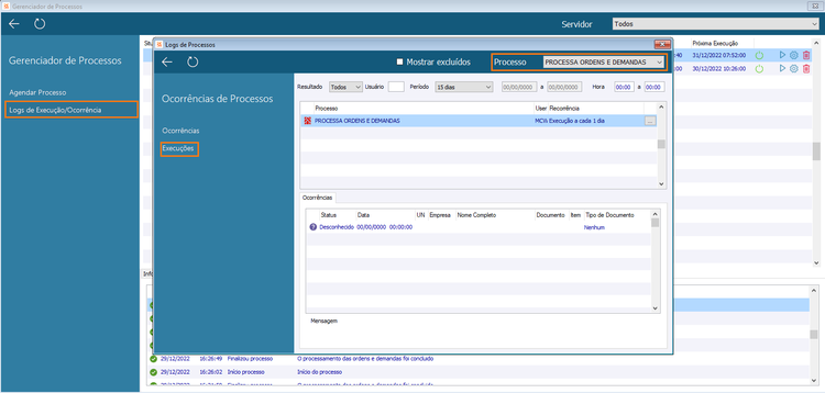 Como Fazer - Necessidade de Materiais (MRP) pelo Gerenciador de Processos