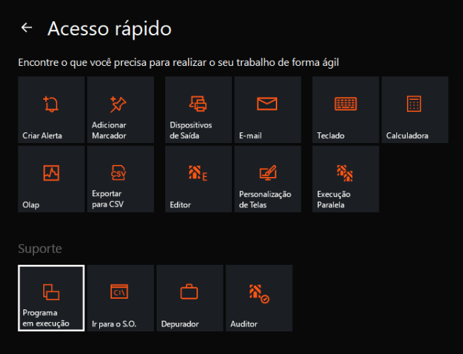 Programa Execução
