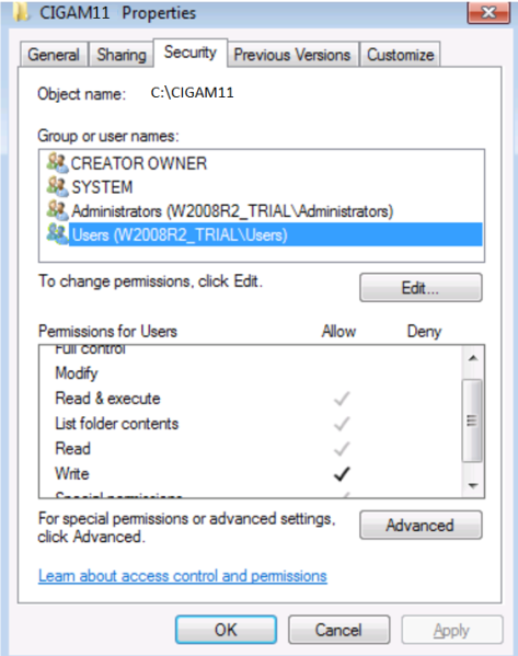 Arquivo:Propriedades Permissoes Cigam11.png