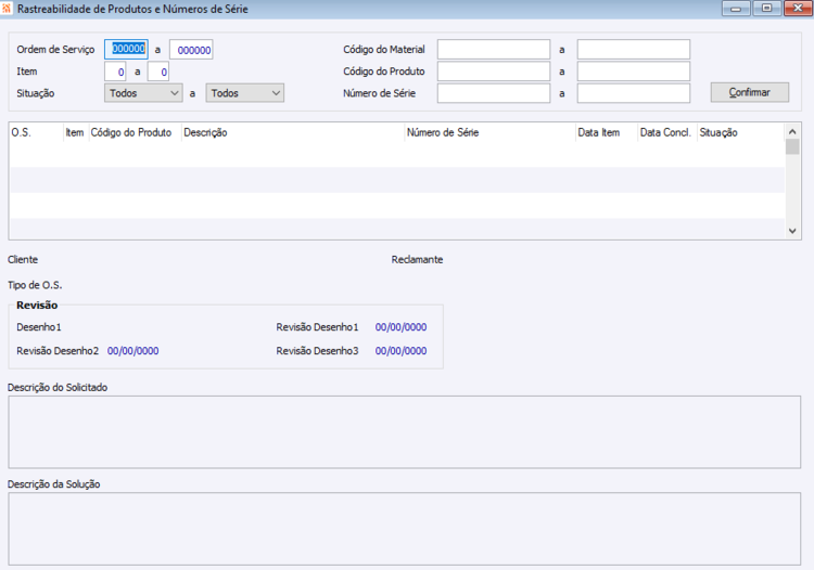 Rastreabilidade de Produtos Por Números de Série
