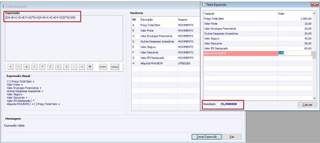 Recalcula Impostos - ICMS/ST Retido e FCP/ST Retido