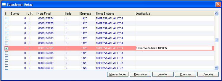 Recriar XML Carta de Correção 6