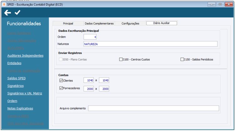 SPED Escrituracao Contabil Digital Aba Diario Auxiliar.png