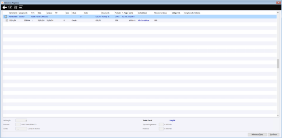 Unificar Contas a Pagar