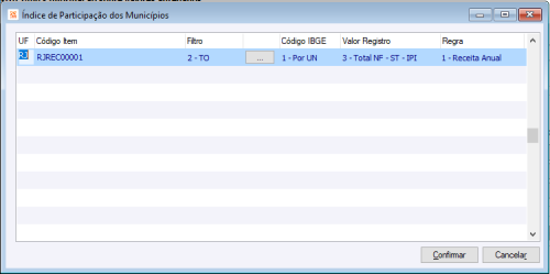Sped Fiscal - Parametrizações