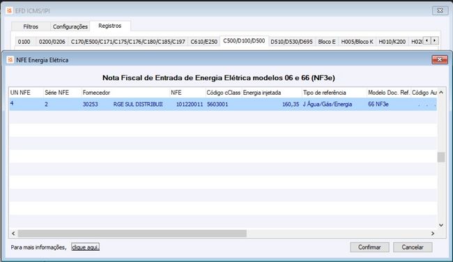 Nota de Energia Elétrica