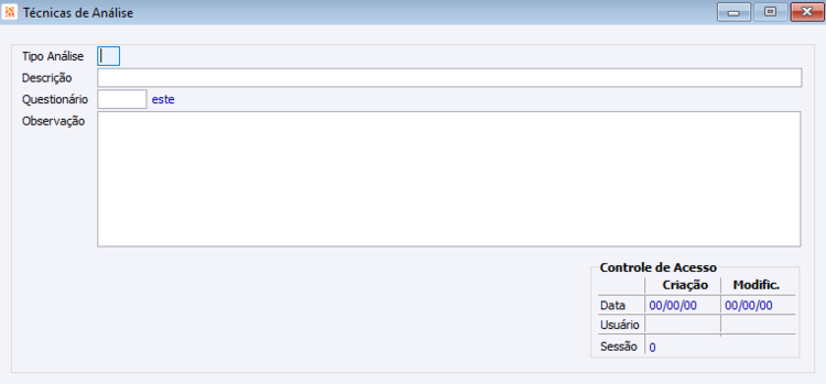 Técnicas de Análise
