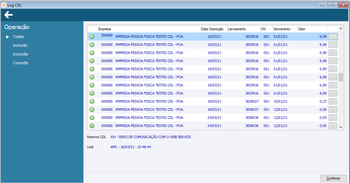 Arquivo:Tela Log CDL.png - CIGAM WIKI