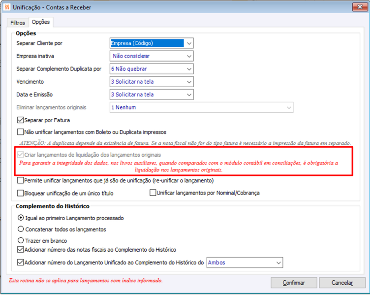 Arquivo:Unificação Contas Receber Opção Desmarcada.png