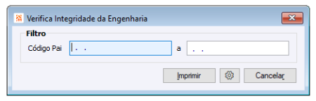 Verifica a integridade da engenharia