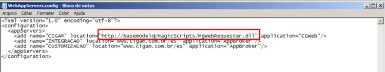 WebAppServicesConfig